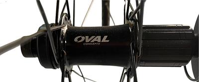 Oval Concepts 324 Aluminium Disc Brake Wheel - Shimano/Sram (Black)