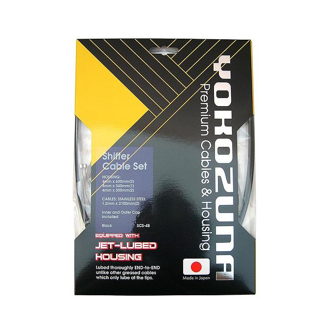 Yokozuna Shimano/Sram Shift 5mm Cable Set (Black)