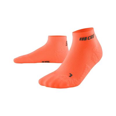 CEP Compression Ultralight Low Cut Women's Running Socks (Ultralight Coral)