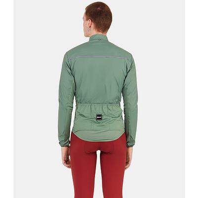 Santini Ready To Ride Unisex Wind Cycling Jacket (Sage Green)