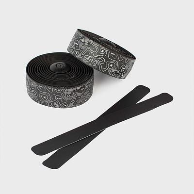 Burgh Ossa White Bar Tape (Black/Gloss)