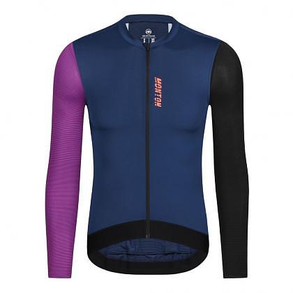 Monton Urban Traveler Evo Men's Long Sleeve Cycling Jersey (Blue)