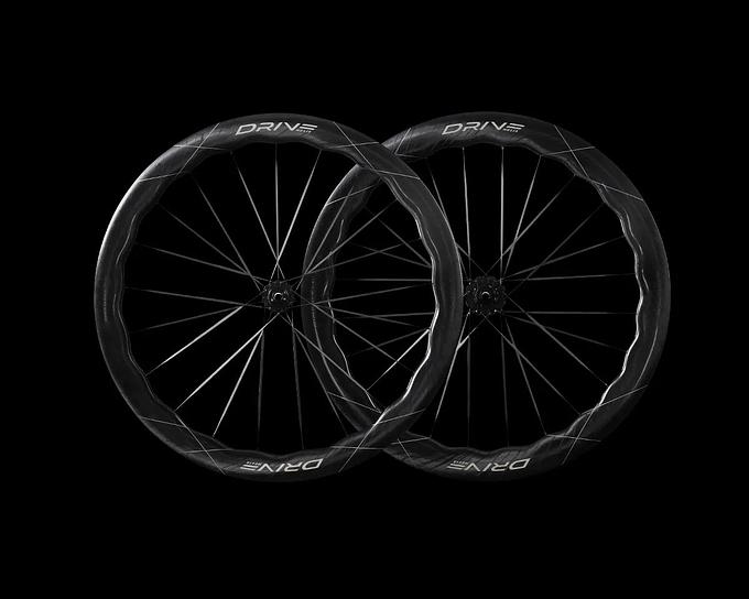 Elite Drive Helix 57D CS Carbon Tubeless Ready Disc Brake Wheel - Shimano/SRAM XDR (Black)