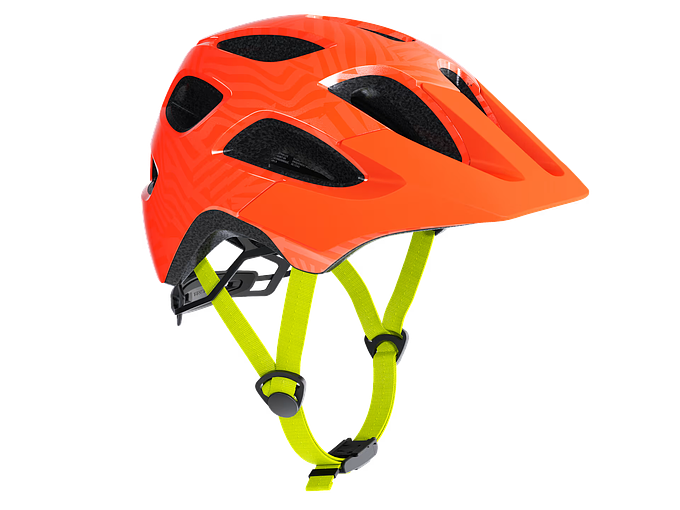 Trek Tyro Children Cycling Helmet (Radioactive Orange)