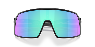 Oakley Sutro S Fathom Collection Sport Sunglasses (Matte Black/Prizm Sapphire)