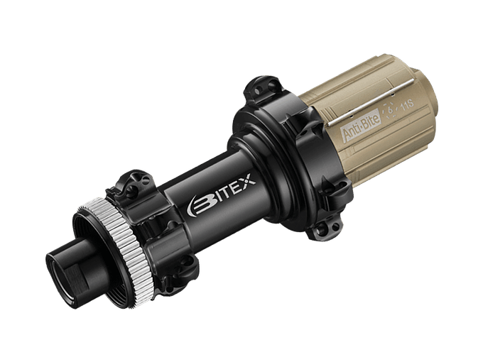 Bitex BX312 Disc Brake Rear Hub (Black)