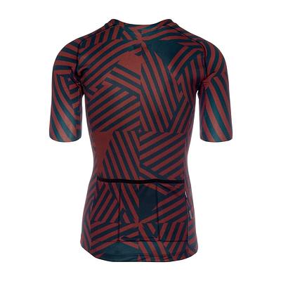 Bioracer Spitfire Mens Cycling Jersey (Don Dazzle/Navy Bordeaux)