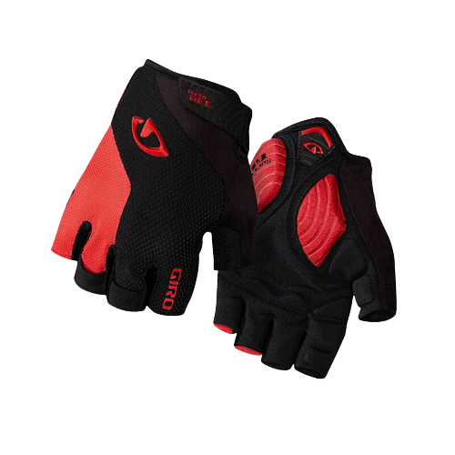 Giro Strade Dure Supergel Mens Cycling Gloves (Black/Bright Red)