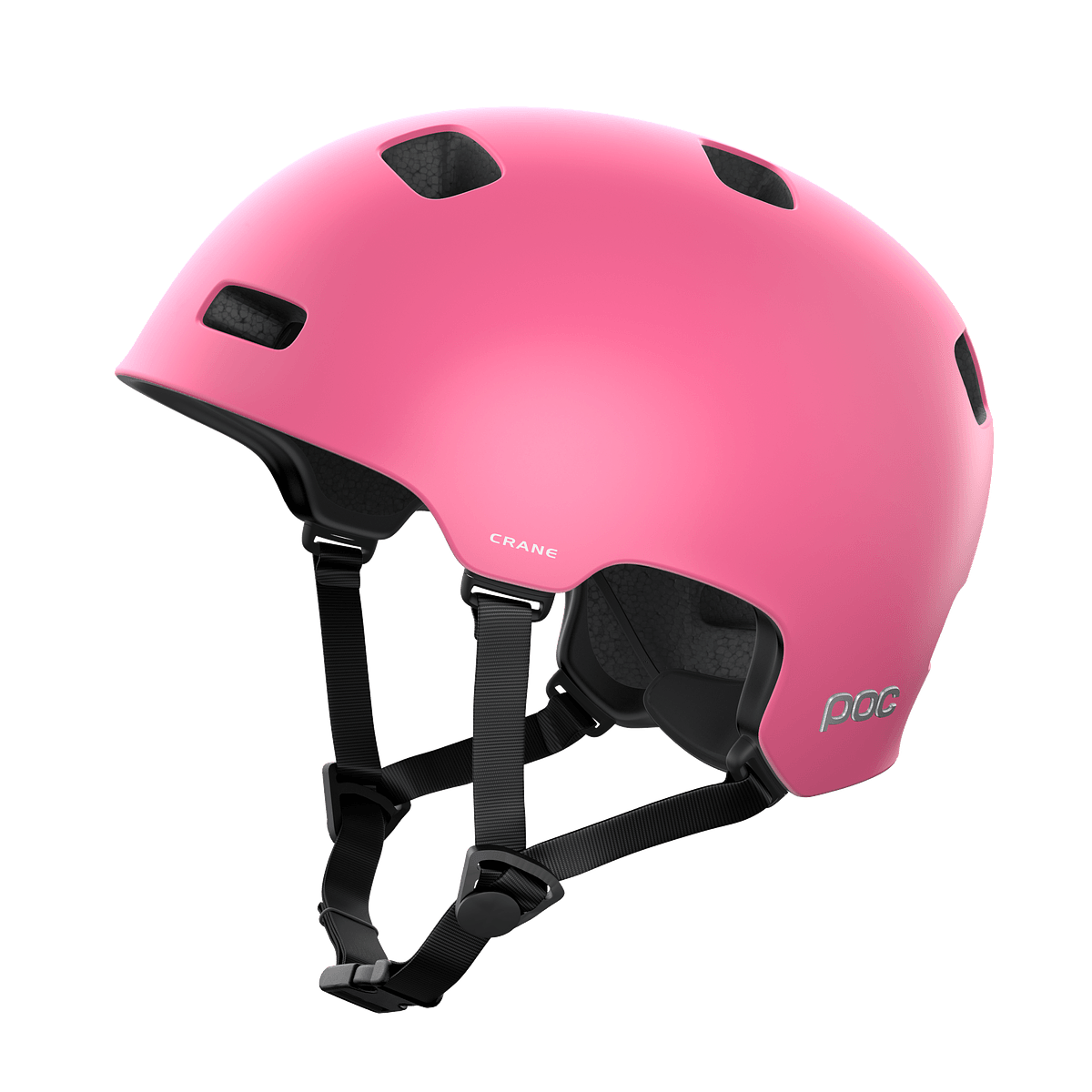 POC Crane MIPS Road Cycling Helmet (Actinium Pink Matt)