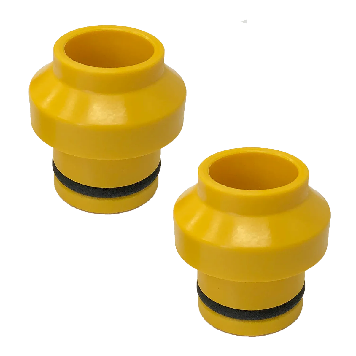 Seasucker Huske 15mm Boost Thru Axle Plugs (Yellow)