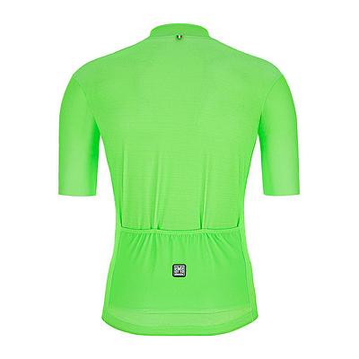 Santini Colore Mens Cycling Jersey (Fluo Green)