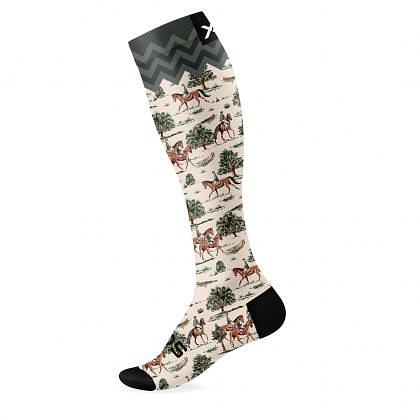 Sox Footwear Country Rider Equestrian Unisex Multi Sport Socks (Print)