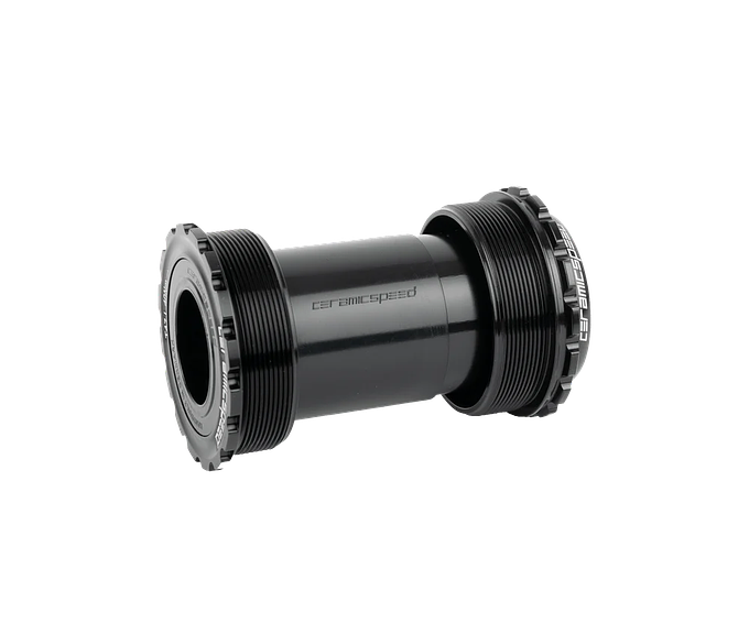 Ceramicspeed T47a Shimano Road BB Alpha Bottom Bracket (Black)