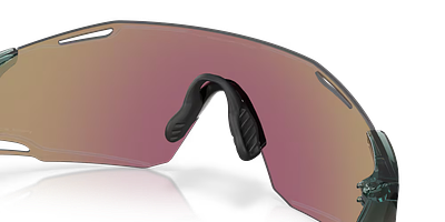 Oakley Cybr Dyno Sunglasses (Polished Black/Prizm Sapphire)