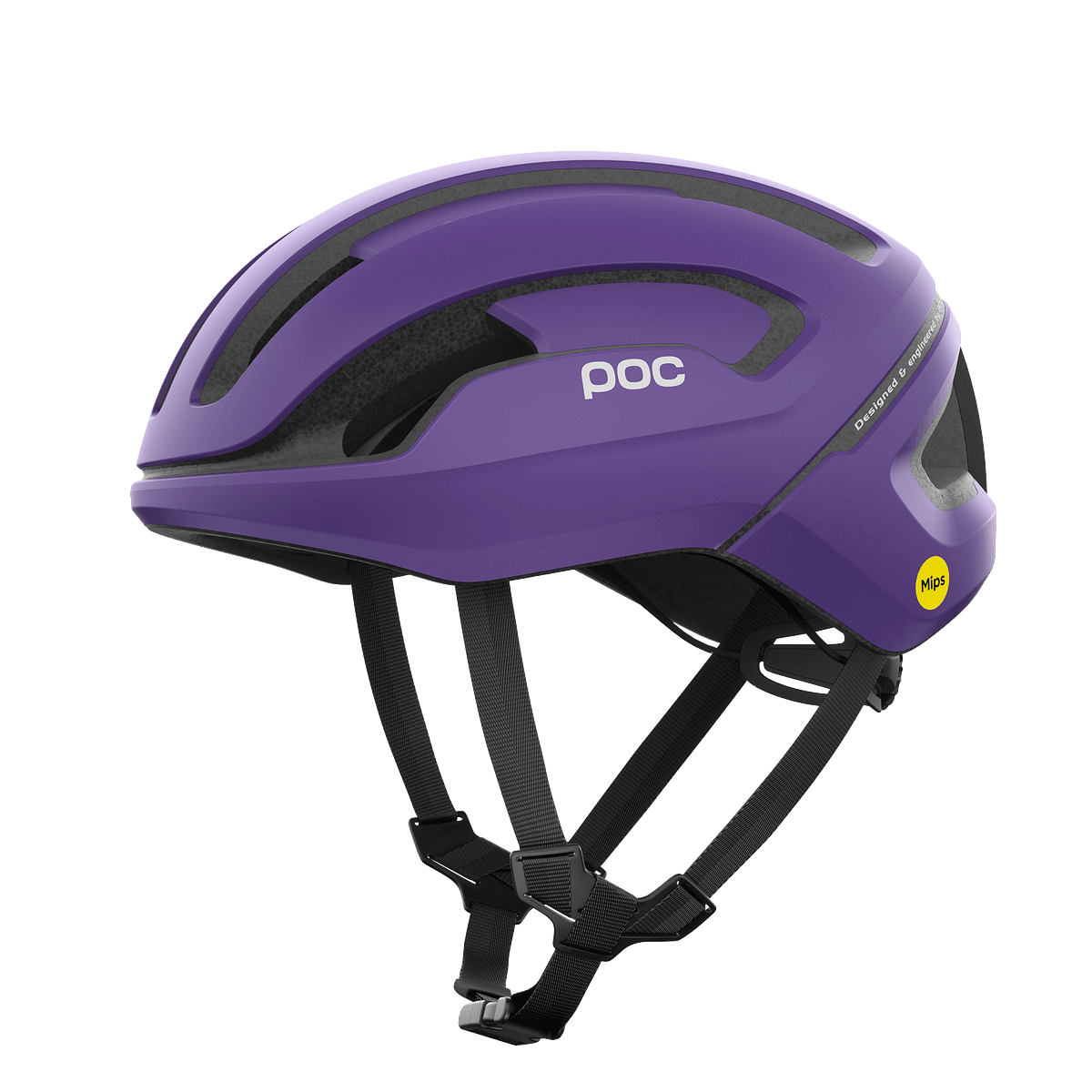 POC Omne Air Road Cycling Helmet (Sapphire Purple Matt)