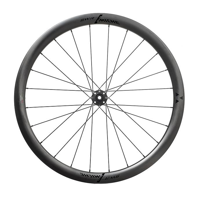 Miche SWR Evo 40 Carbon Tubeless Ready Disc Brake Wheel - Shimano/SRAM (Black)