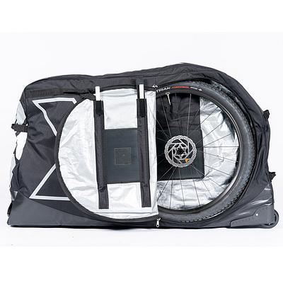 XXF N1603 Bike Travel Bag (Black/White)