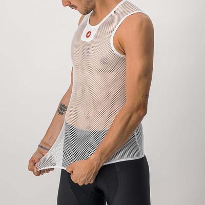 Castelli Core Mesh 3 Sleeveless Mens Cycling Baselayer (White)