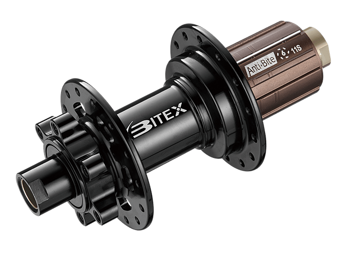 Bitex MTR12 Disc Brake Rear Hub (Silver)