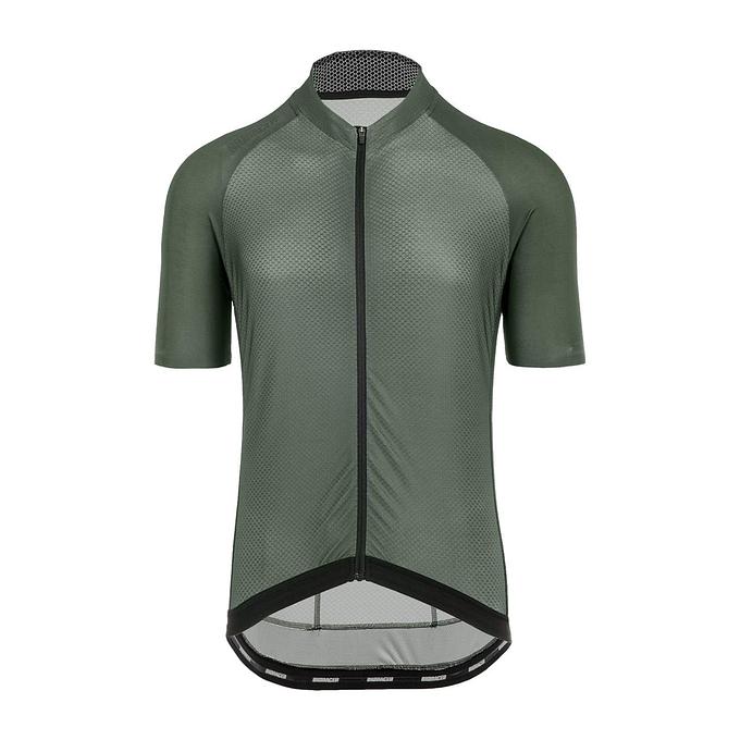 Bioracer Sprinter Coldblack Mens Cycling Jersey (Light Olive)