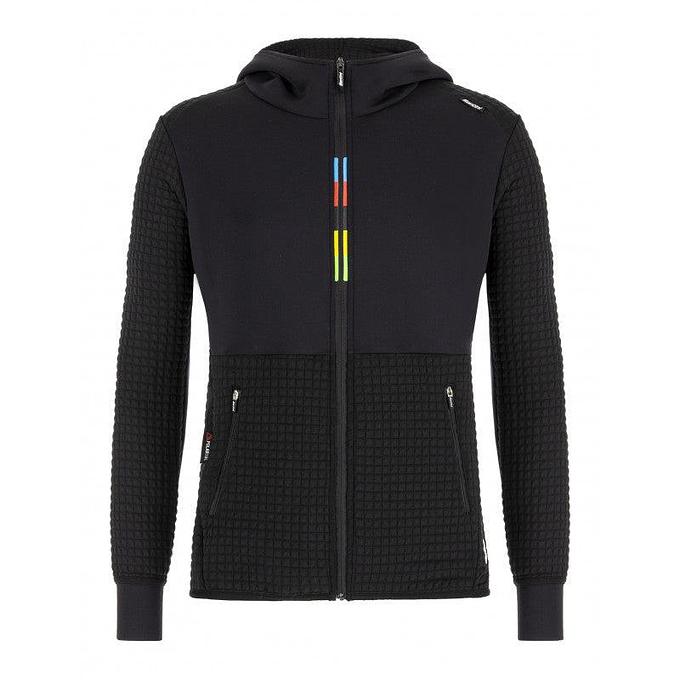 Santini UCI Groove Men's Cycling Hoodie (Black)