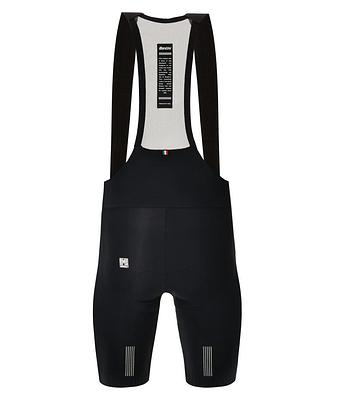 Santini Plush Men's Cycling Bibshorts (Black)