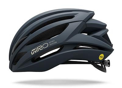 Giro Syntax MIPS Road Cycling Helmet (Matte Sapphire)