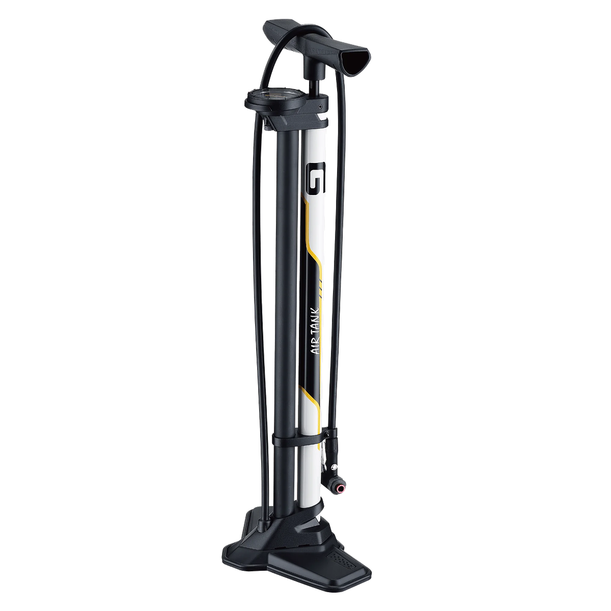 Giyo GF-94TE High Pressure Floor Pump (Black/White)