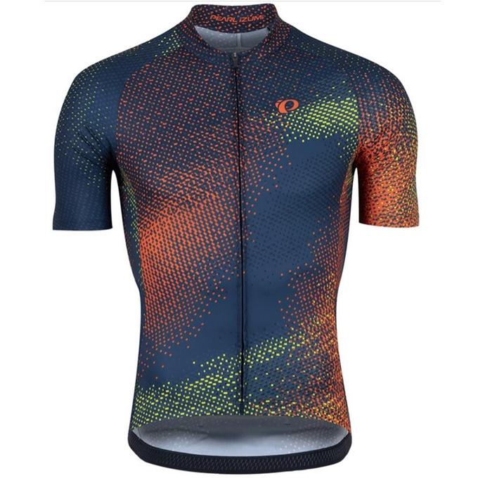 Pearl Izumi Attack Men's Cycling Jersey (Navy/Fuego Depth)