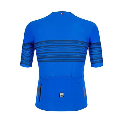 Santini Tono Profilo Mens Cycling Jersey (Royal Blue)