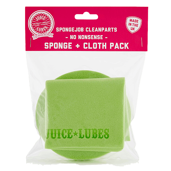 Juice Lubes Sponge & Cloth Combo