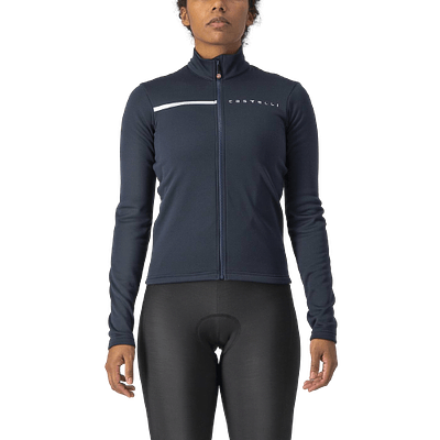 Castelli Sinergia 2 Women's Cycling Jersey (Savile Blue/Silver)