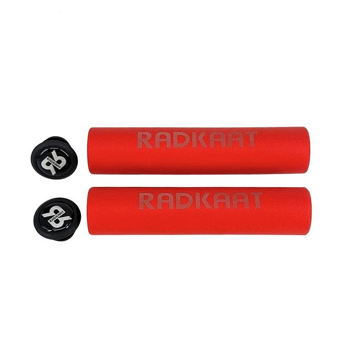 Radkaat Silicone Race Grips (Red)