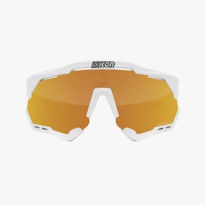 Scicon Aeroshade XL Sport Sunglasses (Multimirror Bronze/White Gloss)