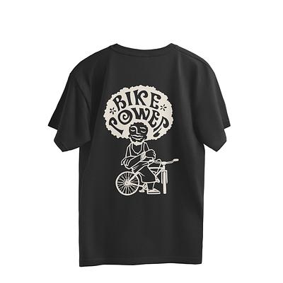Sport Canvas Bike Power Oversized Unisex T-Shirt