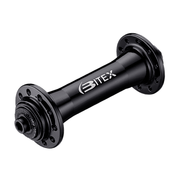 Bitex RAF12 Rim Brake Front Hub (Black)