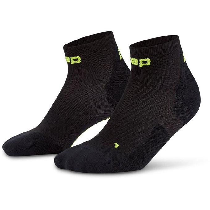 CEP Compression Core Run Ultralight Low Cut 4.0 Men's Compression Socks (Black)