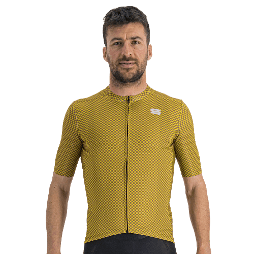 Sportful Checkmate Mens Cycling Jersey (Masala Malives)