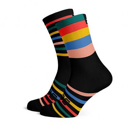 Sox Footwear Endurance Crew Unisex Running Sockss (Print)