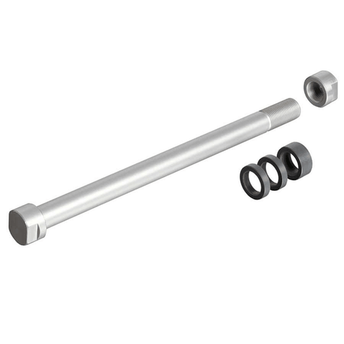 Tacx Rear Wheel 10mm E-Thru Trainer Axle Skewers (Silver)