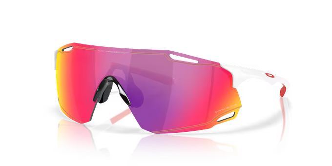 Oakley Cybr Dyno Sunglasses (Polished White/Prizm Road)