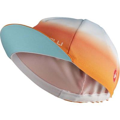 Castelli Dolce Cap (Skylight/Pop Orange)