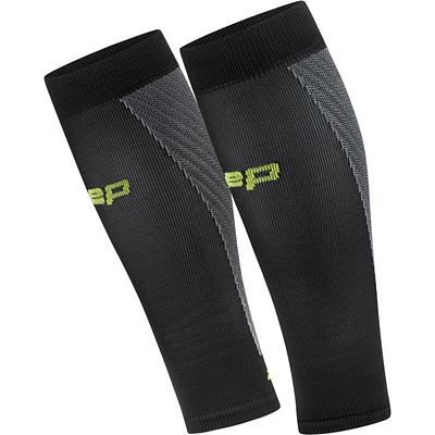 CEP Compression Core Run Ultralight 4.0 Men's Calf Sleeves (Black/Grey)