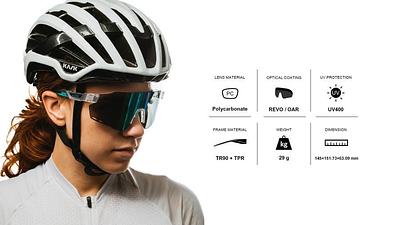 Magicshine Windbreaker Classic Sport Sunglasses (Gold)