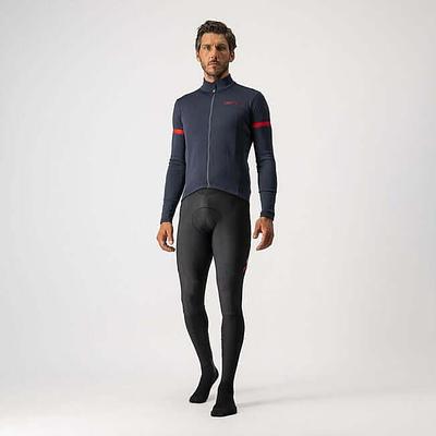 Castelli Fondo 2 Jersey (Savile Blue/Red Reflex)