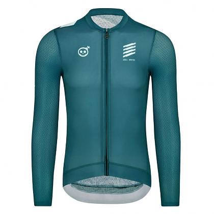 Monton Friday Men's Long Sleeve Cycling Jersey (Pine Green)