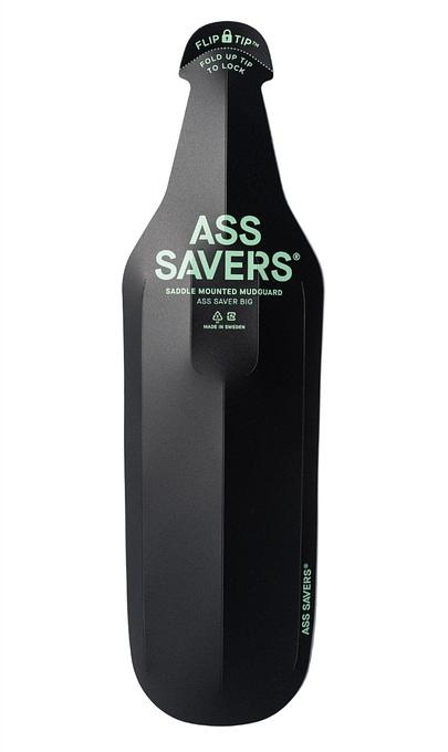 Ass Savers Big Mudguard (Black)