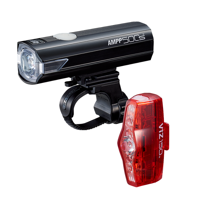 Cateye AMPP500S/ViZ150 Combo Light (Black)