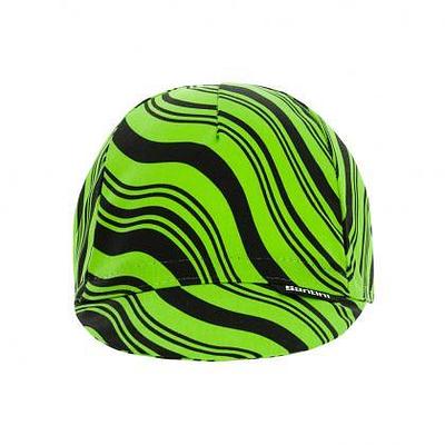Santini Kinetic Cycling Cap (Fluo Green)
