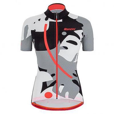 Santini Giada Maui Women's Cycling Jersey (Black)